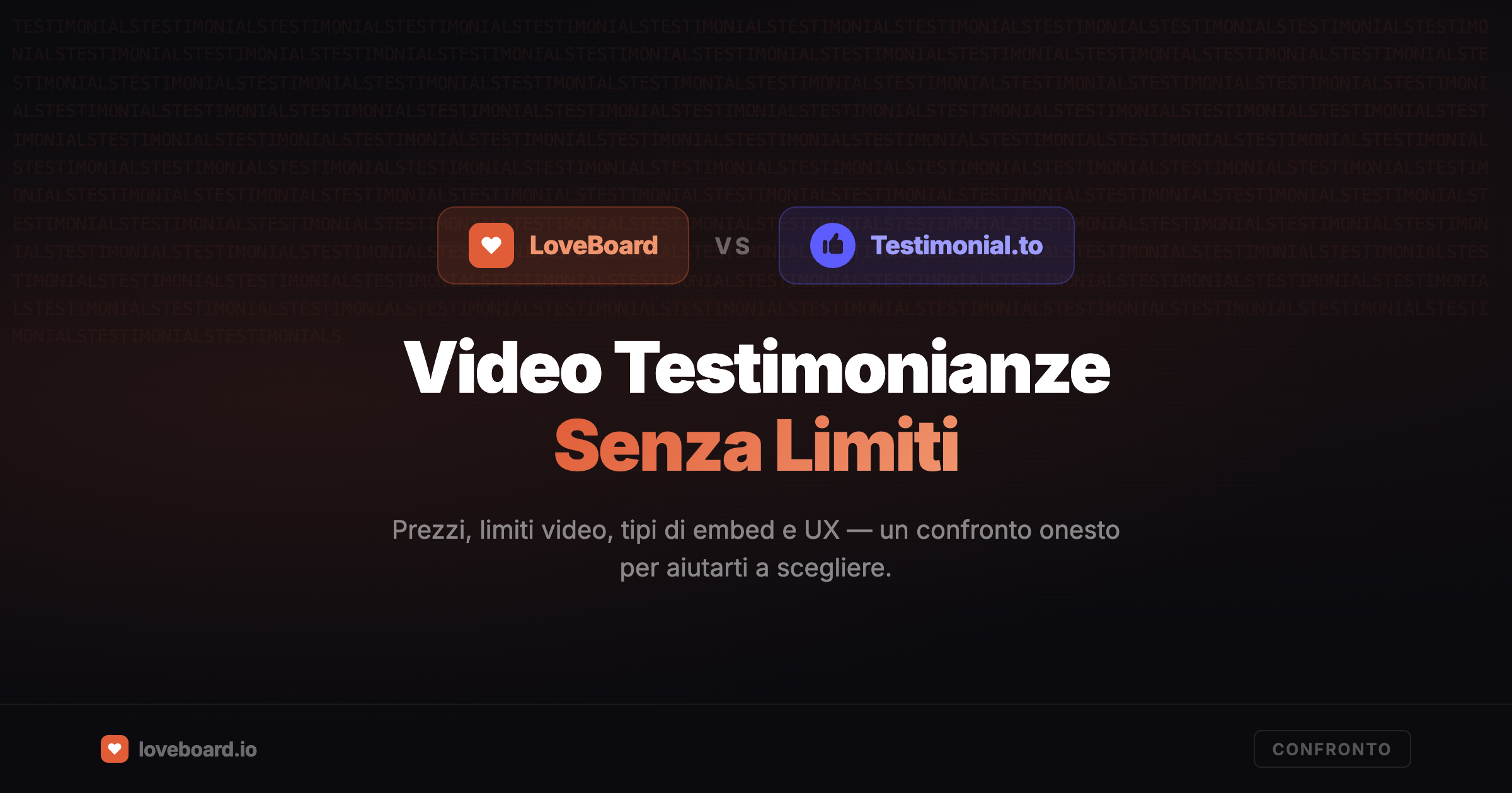 LoveBoard vs Testimonial.to
