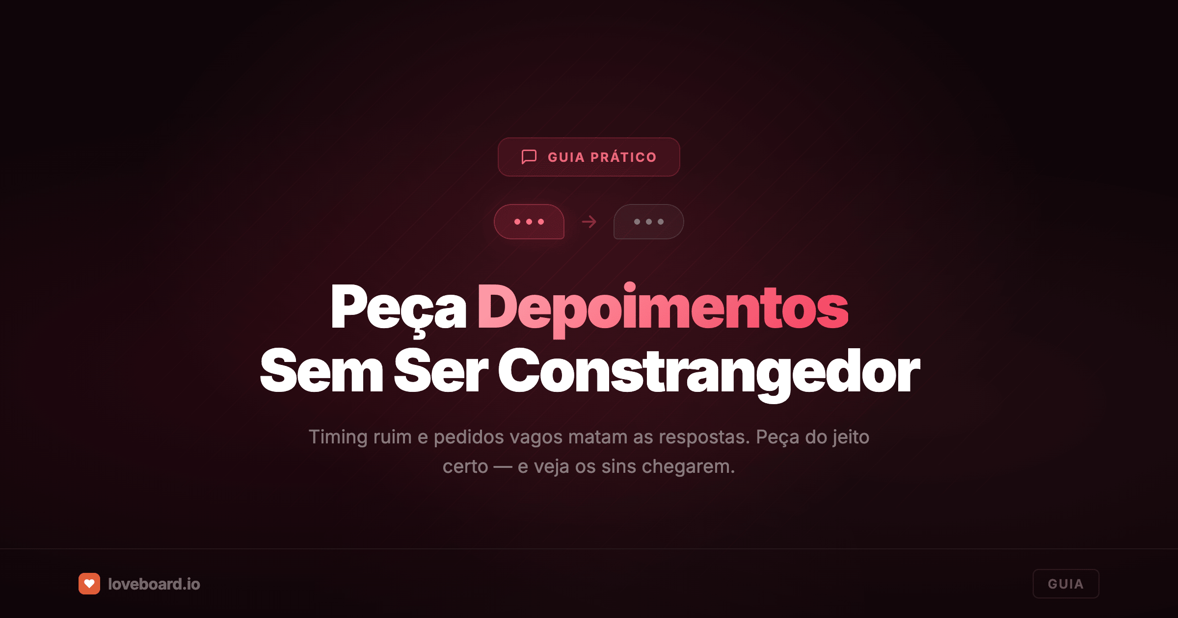 Como pedir depoimentos aos clientes (sem nenhum constrangimento)